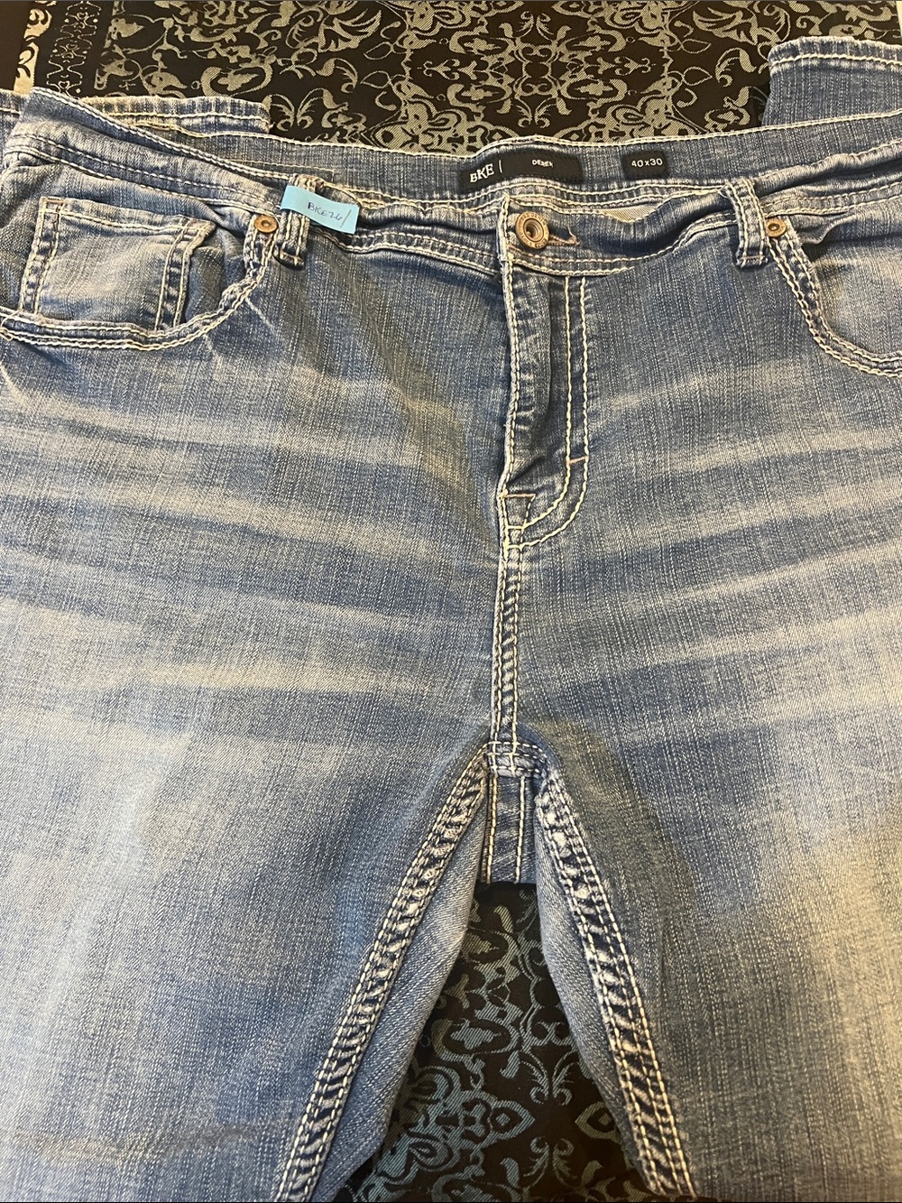 BKE Light Wash Men’s Boot Cut Jeans